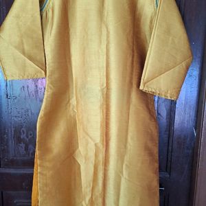 Mustard Color kurta