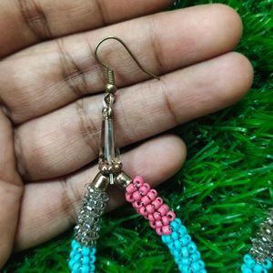 Multicolour Bead Earrings