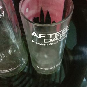 After Dark Whiskey Glass Upcycle