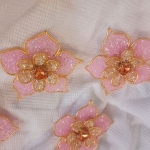 Floral Hair Clips