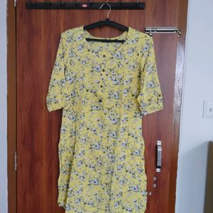 Avaasa Yellow Kurta