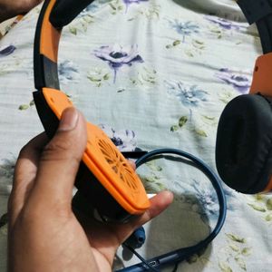 Old Not Working Neckband And Head Phone
