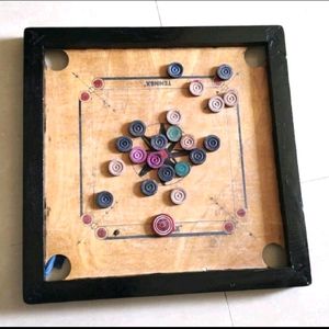 Carrom Board (Premium Quality) With Coin Striker