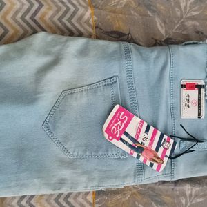 New Jeans Light  Blue