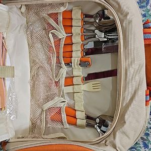 Picnic Bag With Cutlery Set