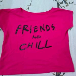 2 Crop Top(Pink And Blue)