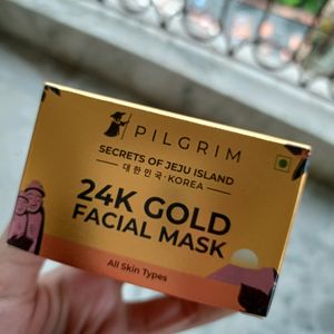 Pilgrim Gold Facial Mask