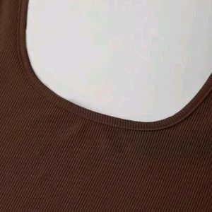 Brown One Piece Dress