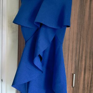 Frilled Blue Skirt