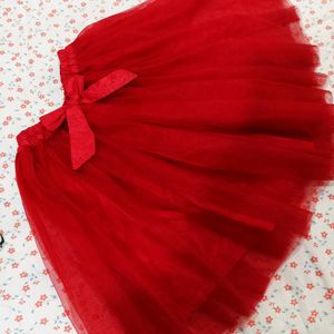 Women Barbie Red Skirt