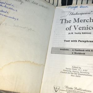 Merchant of Venice book by Shakespeare