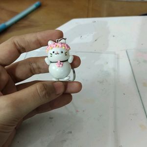 Cute Cat Keychain