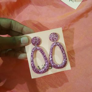 BEAUTIFUL HANDMADE RESIN EARINGS