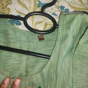 Preety Shade Of Green Kurta