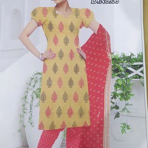 Unstitched Kurti Material