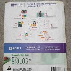 CBSE Class 10 Biology By LAKHMIR SINGH(S.CHAND)