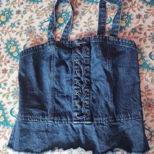 Pretty Denim Top