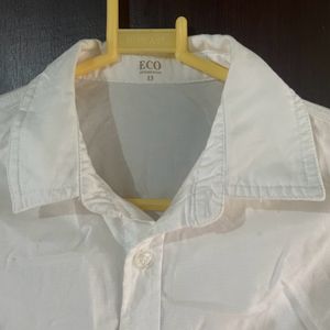 Classy White Button Down Shirt