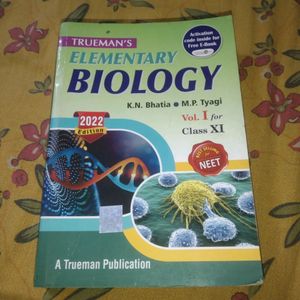 Trueman Elementary Biology For Class Xl
