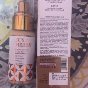 Just Herbs Ayurvedic Herb Enriched Skin Tint BB