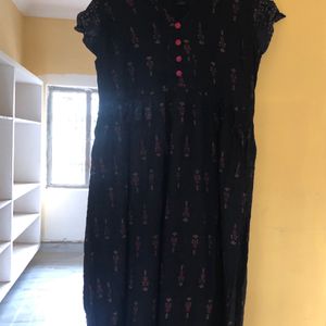 Black Colour Kurtha