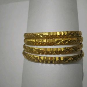 Golden Bangle Set