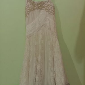 Beautiful White Gown Dress