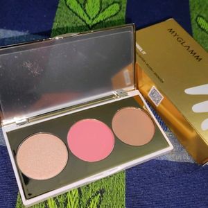 Myglamm Chisel It 3 In 1 Highliter + Blush + Bronzer