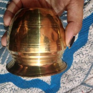 Pair Of 2 Brass Lota