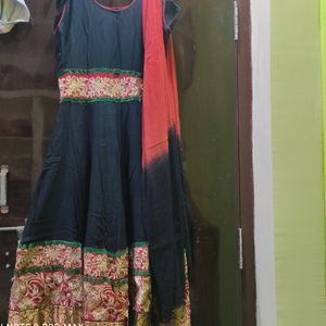 Ethnic Black Dress