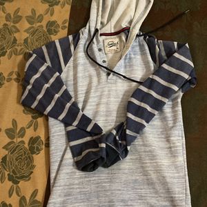 Hoodie Pattern Full Sleeve T-Shirt