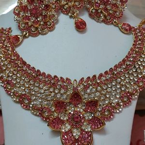 Wonderful Pinky Jewellery Set. New