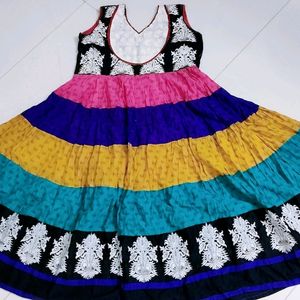 Full Flare Anarkali Kurti