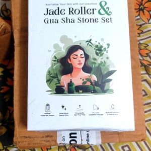 Sealed Pack Real Jade Roller & Gua Sha