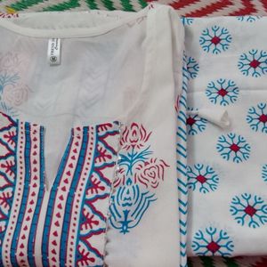 Mother Daughter Combo Kurti Set