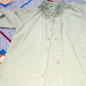 Shirt With Heavy Color Work