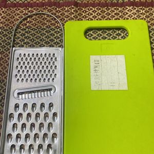 Chopping Board And Grater Combo