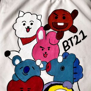 BT21 Character T-shirt