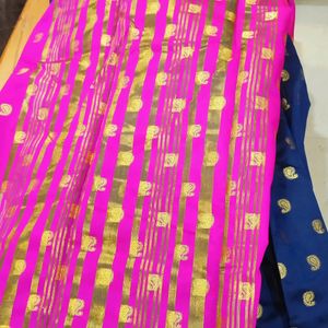 Cotton Silk Saree_festive Wear