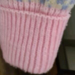 Baby Pink French Sweater