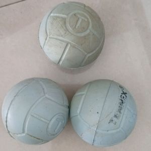 TENNEX Cricket Rubber Ball -Pack Of 3