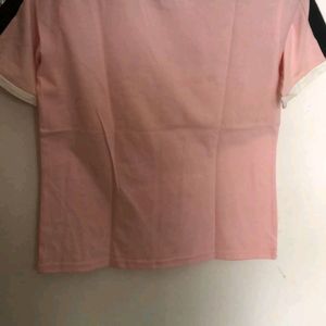 new olive green and pink t-shirt for girls