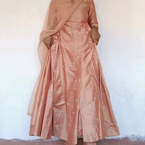 Sangria Anarkali Kurta Set