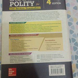 INDIAN POLITY BY LAXMIKANT.