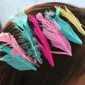 Feather Hair Pins🪶✨(DIY)