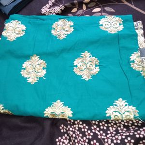 New Green Colour Dress Material