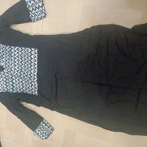 Black Kurta For Women