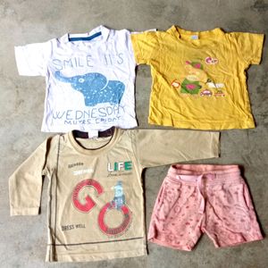 8 Baby Clothes Combo