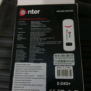 4g Connection Inter Product For Good Condition