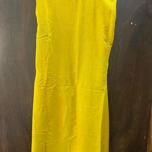 Yellow kurti